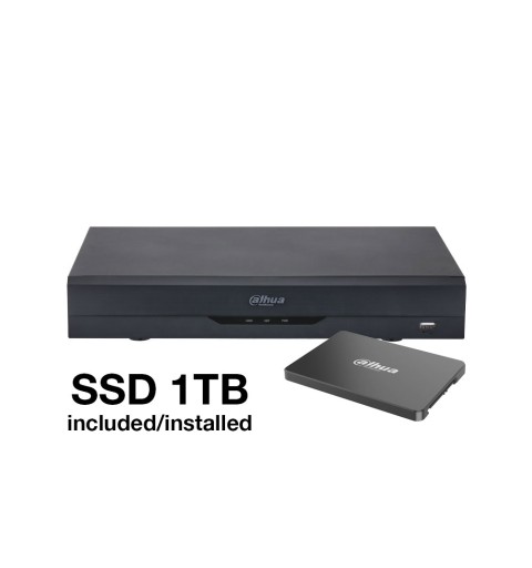 XVR Dahua 5 en 1 4 canaux 5MP avec 1TB SSD