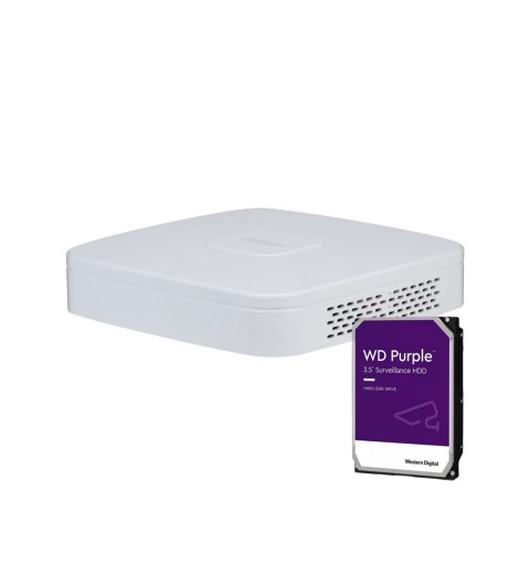 NVR IP Dahua à 4 canaux avec PoE