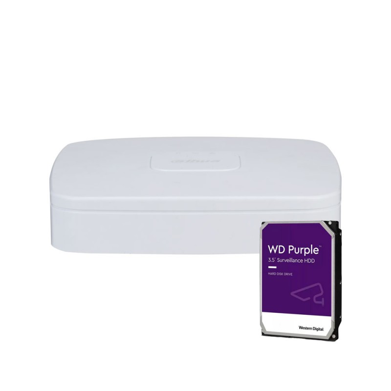 WizSense NVR IP à 4 canaux avec 4 PoE