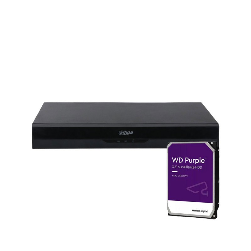 NVR IP WizSense à 8 canaux avec PoE