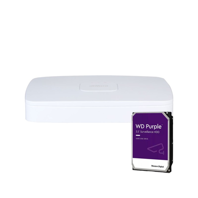 NVR IP WizSense à 8 canaux avec PoE