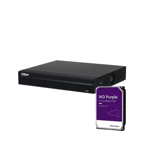 NVR IP Dahua à 8 canaux avec PoE