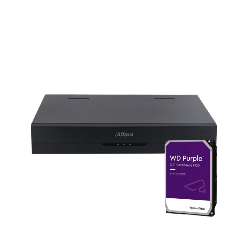 NVR IP WizSense à 8 canaux avec PoE