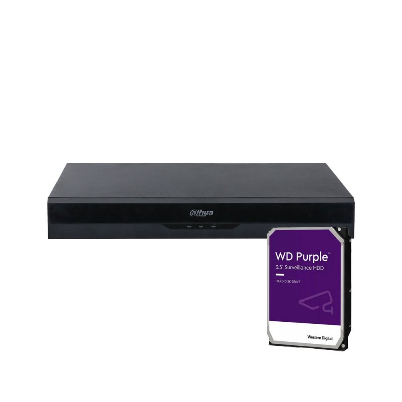 NVR IP WizSense à 16 canaux avec PoE