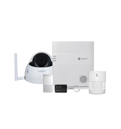 Kit 4G : 1 centrale IP + 4G 640 zones (VESTA-047N-SF1)