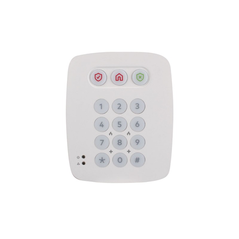 Clavier radio 15 touches rétro-éclairées