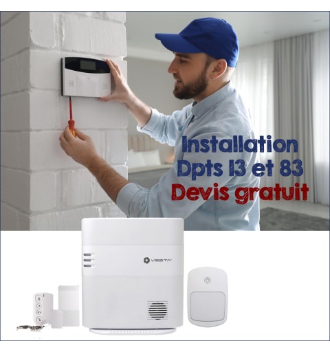 Devis d'installation -Dpts 13 et 83