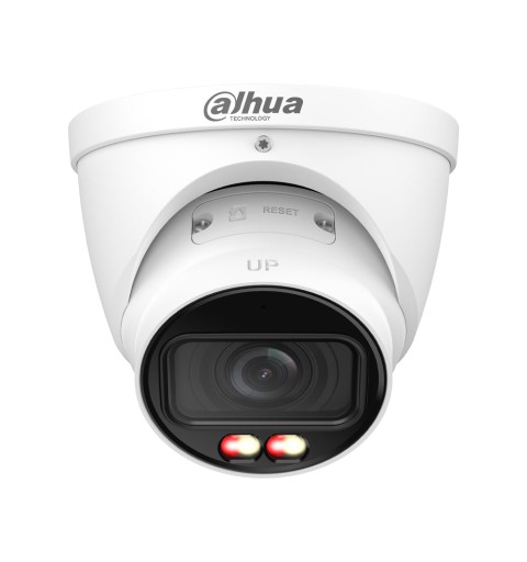Dôme IP 2MP avec Smart Dual Light